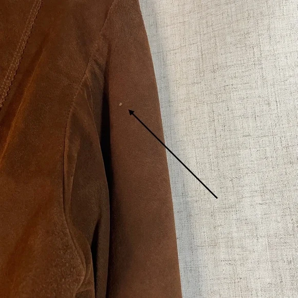 Maximo Wilsons Classic Brown Suede Western Belted Jacket Women's XL Vintage Y2K - Picture 11 of 16